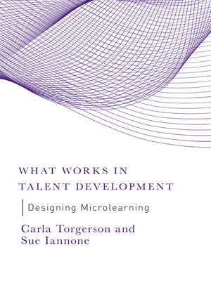 cover image of Designing Microlearning